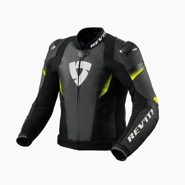 Rev'it! Revit Jacket Control Black-Neon Yellow